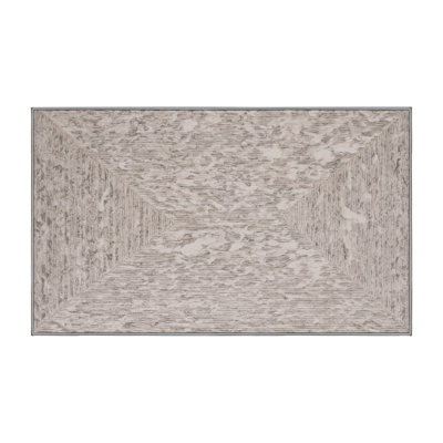 Machine Washable Gray Area Rug