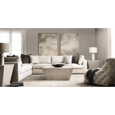 GODEER 100 in. W 3-piece Fabric Big Sectional Sofa Couch L Shape