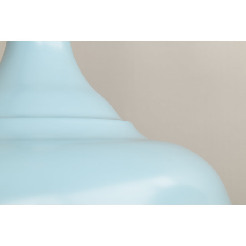 Luminaire suspendu peint n ° 1 par Mark D. Sikes, Merle bleu