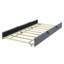 Lit simple en velours gris avec lit gigogne intégré-804330064-804330065