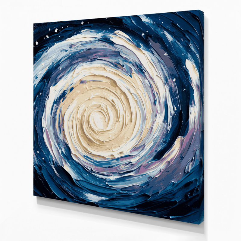 Art mural sur toile, espace galaxie de l'espace, H 32 po x l 32 po