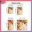 Rideaux de fenêtre à fleurs colorées colorées souci et obscurcissant - 2 panneaux-129726751-129726757