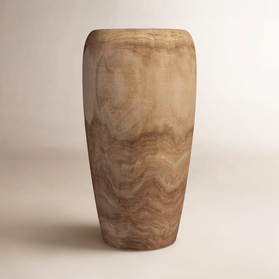 Handmade Wood Table Vase Birch Lane™