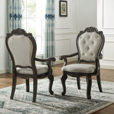 Nueva 18'' H Tufted Upholstered Armchair