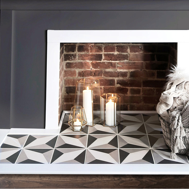 Twenties 8" x 8" Ceramic Wall & Floor Tile