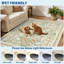Tapis lavable moderne avec envers antidérapant-133717219-133717226