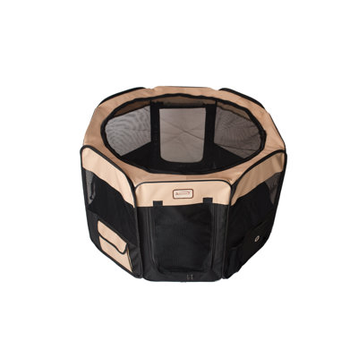 Panel Plastic Exercise Pen With Door