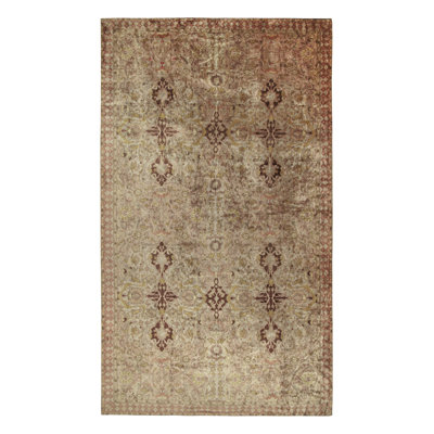 One-of-a-Kind 11'9x20'6 1920s Silk Area Rug