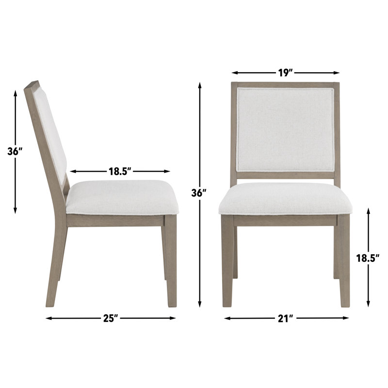 Chaise de salle à manger à dossier complet en polyester Reckert