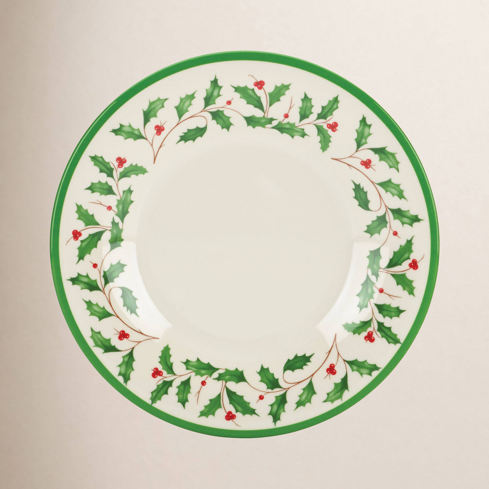 Holiday Melamine 8" Salad Plate