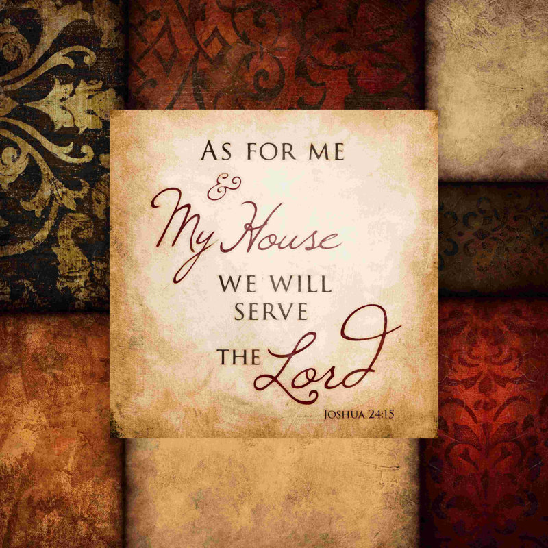 «As for My House», reproduction sur toile tendue, H 12 po x l 12 po