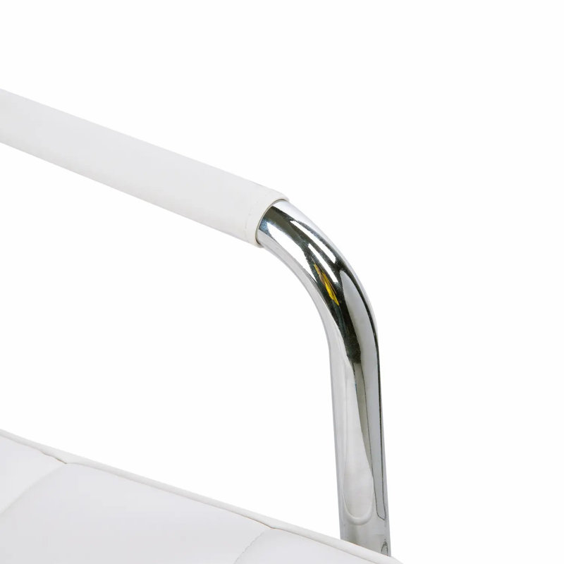 Brayden Studio Task Chair, White, White