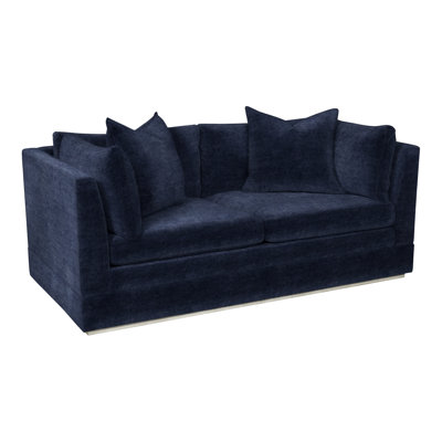 Causeuse à accoudoirs carrés 70,5 po Thom Filicia Home