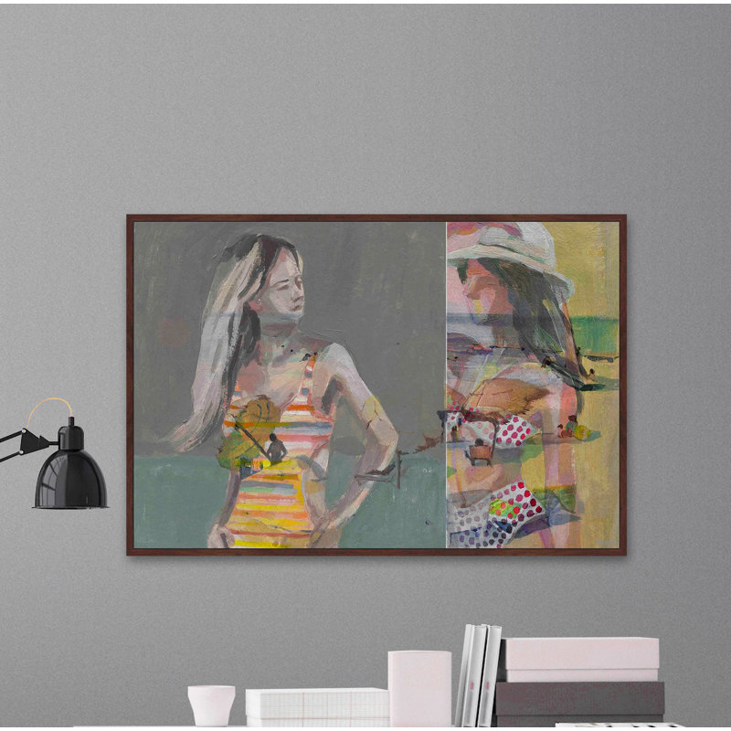 « mode swimsuits »-impression sur toile, 40 po x 60 po