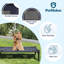 Housse pour lit pour chien PETMAker, bleu-86633905-132616946