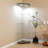 Lighted Corner Cabinet-469934248