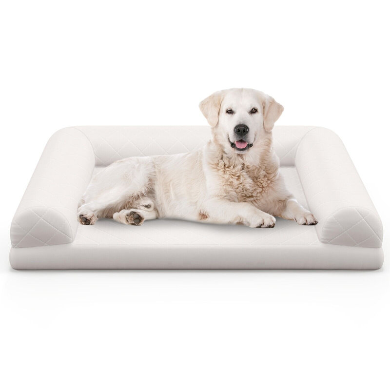 Davari Polyester Pet Bed, Beige