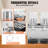 VEVOR 20'' W Countertop 0.86 Cubic Feet Beverage Cooler