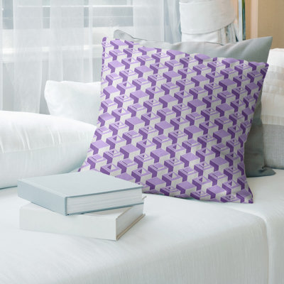 Coussin décoratif à motif de gratte-ciels