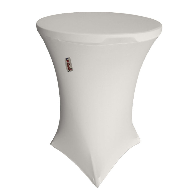 Nappe ronde, Blanc, R 32 po x H 42 po