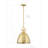 Lucy Pendant Light, Gold