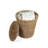 Andranique Hand Woven Wicker Laundry Hamper with Handles