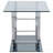 Chrome 2-Piece Glass Top Coffee Table Set