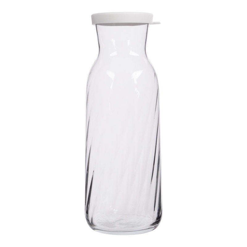LAV - Fonte Optic Glass Carafe - 1.2L, White