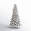 Herolinda Easy Set-Up Pre-Lit Flocked Artificial Fir Christmas Tree-212711403