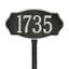 Hampshire 1-Line Lawn Address Sign-1818792465-1818792474