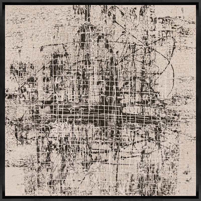 Monochrome Symphony Print by Maelani Blue, 31.5" H x 31.5" W