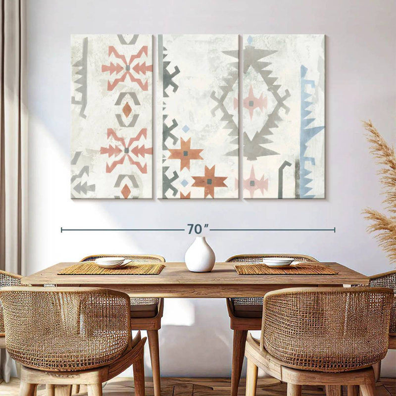 Lelar Southwest Design I Boho, 42" H x 65" W