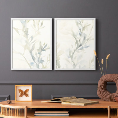 Série FLORAL DCxxxi - reproduction encadrée de qualité supérieure - prête à être accrochée - aucun clou requis - aucun clou requis