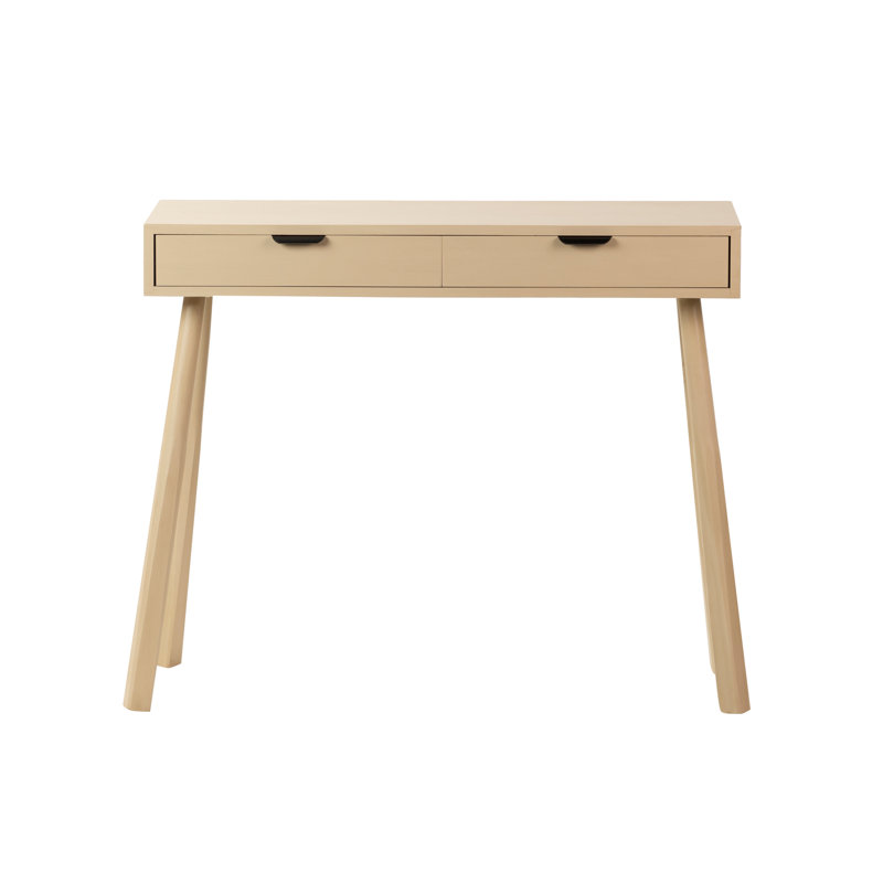 90cm Console Table, Brown/Black