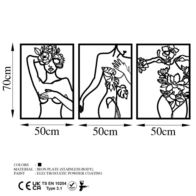 Decorative Metal Wall Accessory