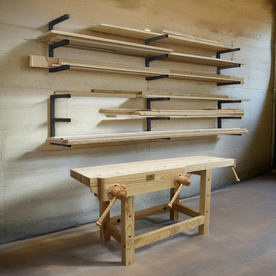 3-Layer Wooden Storage Rack