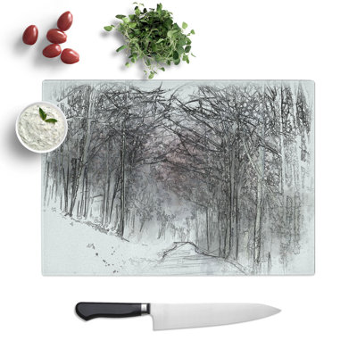 Forest View Vol.3 Sketch Chopping Board