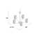Kincer 5 - Light Dimmable Tiered Chandelier