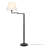Lakwan 62'' Swing Arm Floor Lamp-1781699101