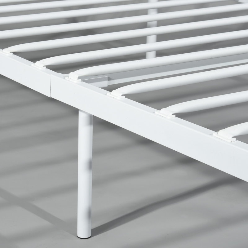 Albanese Solid Wood Bed, Single (3'), White