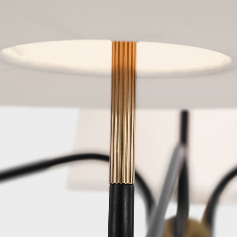 Canto 4 - Light Chandelier, Bronze/Brass