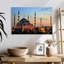 Mosquée au coucher du soleil
