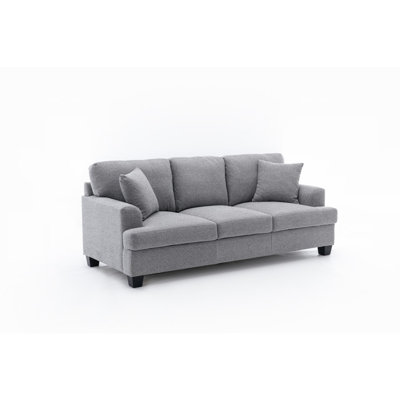 Sofa With 2 Throw Pillows