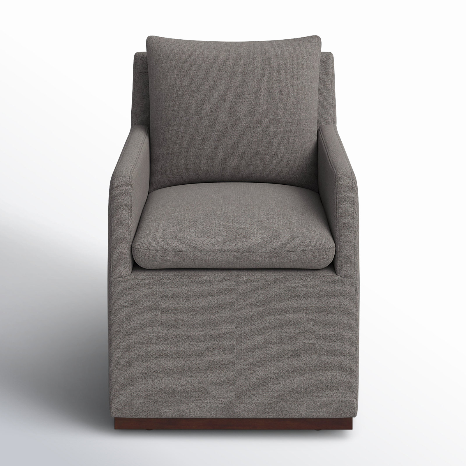 Bobbi Linen Dining Armchair, Effie Flint Performance Linen