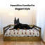 Canapé pour chien en bois avec coussin Hanke-1451224081-1451224083