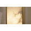 Lampe de table en aluminium teinté 1 lumière avec albâtre blanc