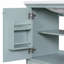 Meuble-lavabo de 30 pouces avec lavabo, armoire de rangement multifonctionnelle, structure en bois massif et panneau de fibres à densité moyenne pour plus de durabilité