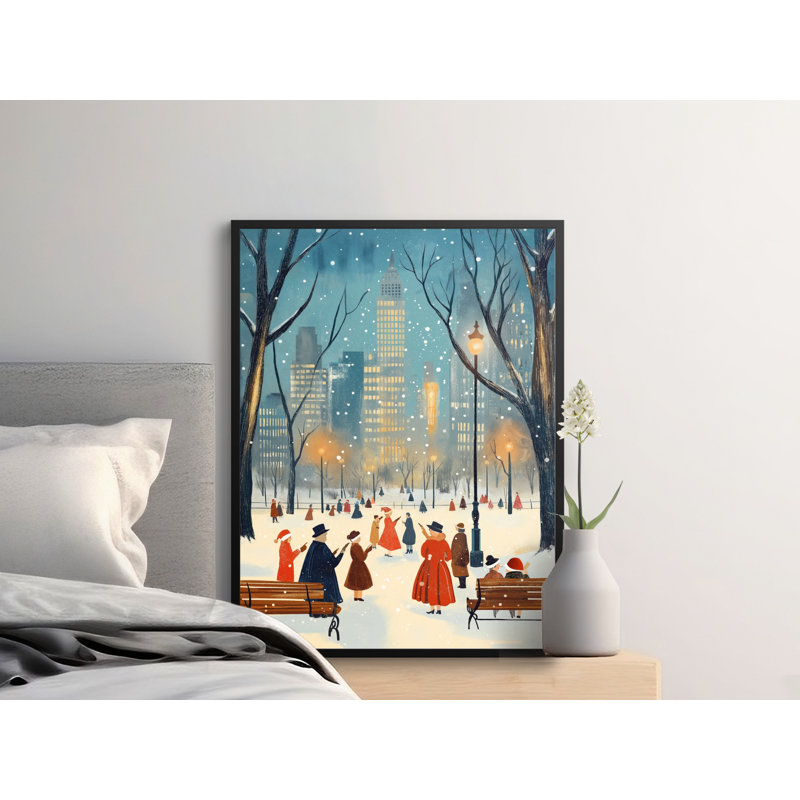 Rische 1 Piece Floater Frame Wall Art, 18x24