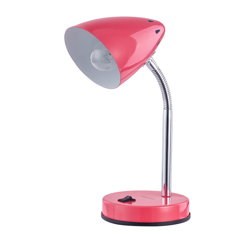 Strother Metal Desk Lamp, Pink
