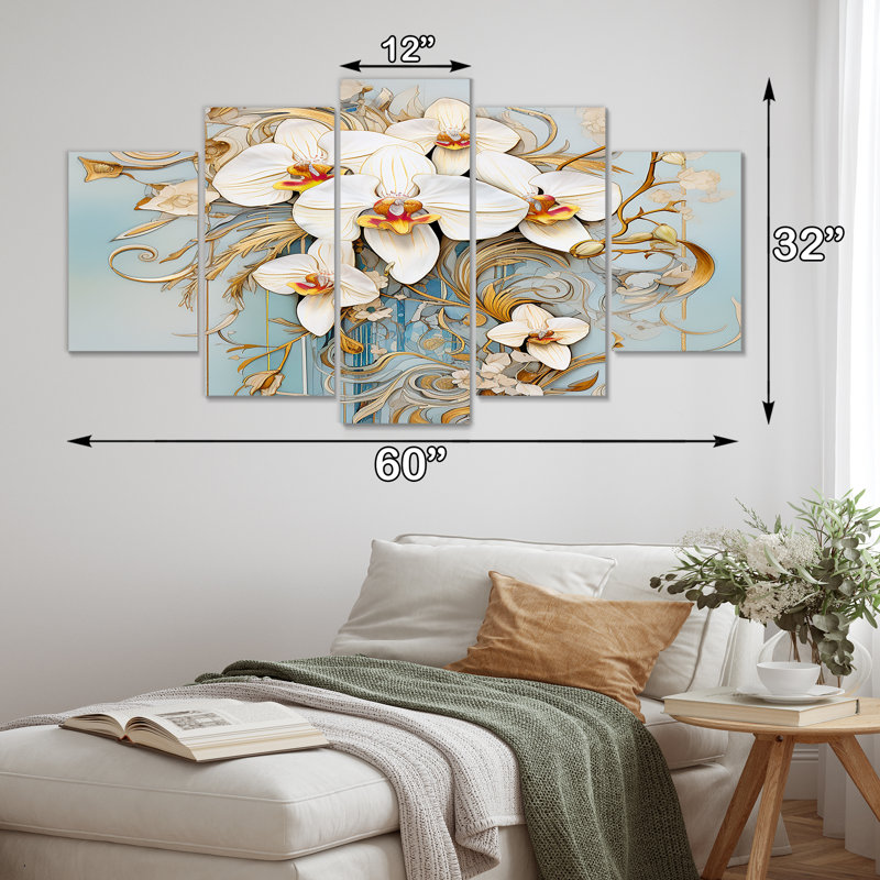 Art mural sur toile 5 pièces